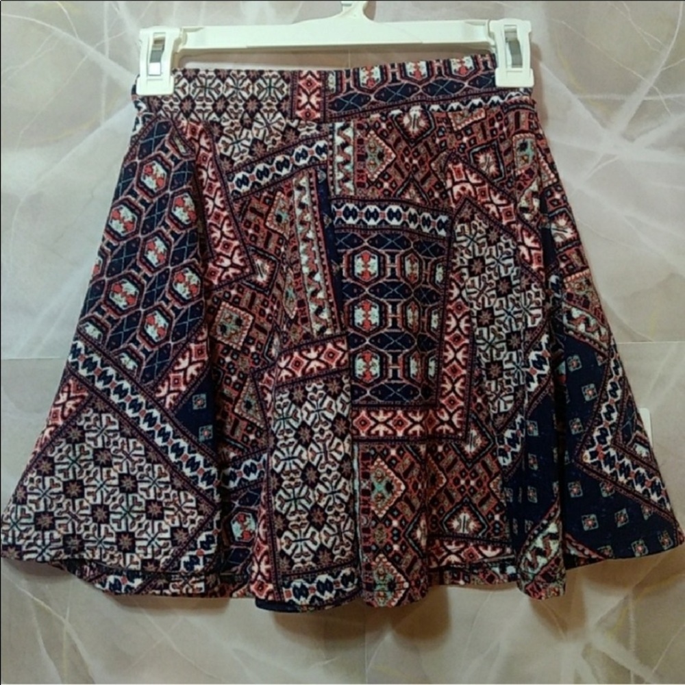 Heart and arrow quilt pattern skirt